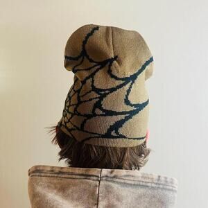 Y2k 2000s grunge gothic spiderweb